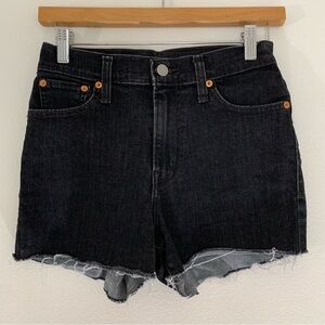 LEVI’S jean black shorts